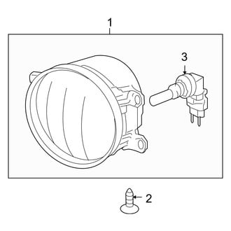 Toyota OE - Front Lamps - Fog Lamps