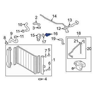 Toyota OE - Engine Coolant Thermostat