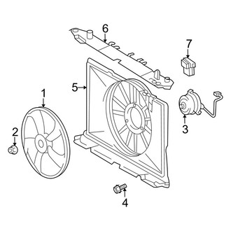 Toyota OE - Cooling Fan