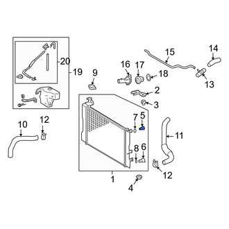 Toyota OE - Engine Coolant Bleeder Screw