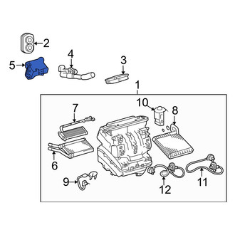 Toyota OE - HVAC Control Module