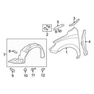 Toyota OE - Fender & Components