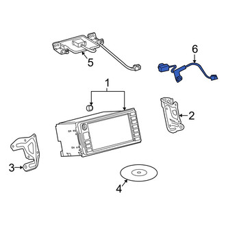 Toyota OE - GPS Navigation System Antenna Cable