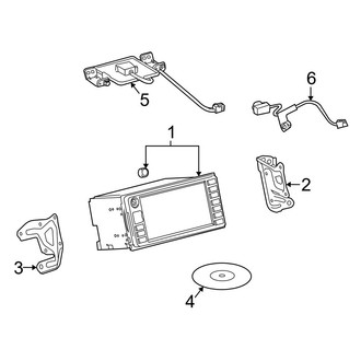 Toyota OE - Electrical - Navigation System Components