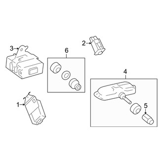 Toyota OE - Electrical - Tire Pressure Monitor Components (Base / S)