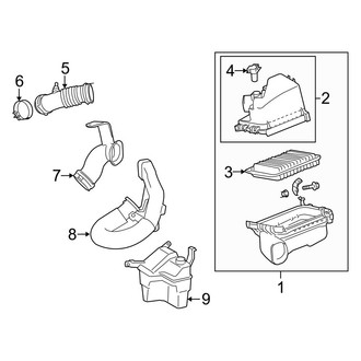 Toyota OE - Engine / Transaxle - Air Intake
