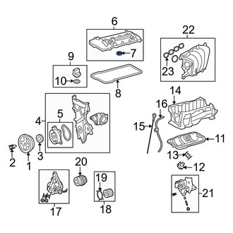 Toyota OE - Engine Valve Cover Washer Seal