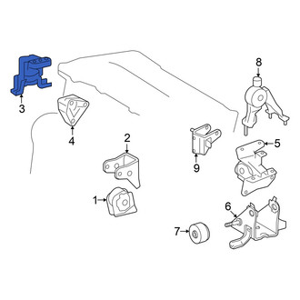 Toyota OE - Center Engine Mount