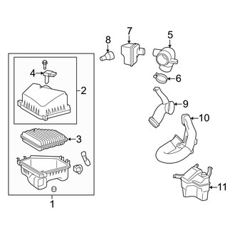 Toyota OE - Engine / Transaxle - Air Intake