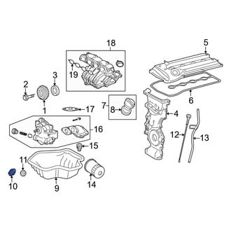 Toyota OE - Engine Oil Drain Plug