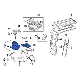 Toyota OE - Engine Oil Pump