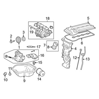 Toyota OE - Engine / Transaxle - Engine Parts