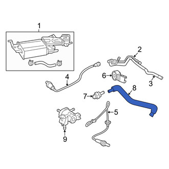 Toyota OE - Evaporative Emissions System Lines