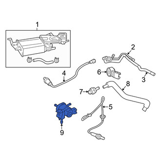 Toyota OE - Exhaust Gas Recirculation (EGR) Vacuum Delay Valve