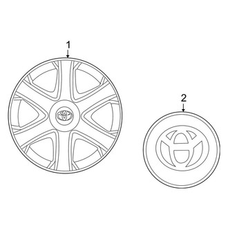 Toyota OE - Wheels - Covers & Trim
