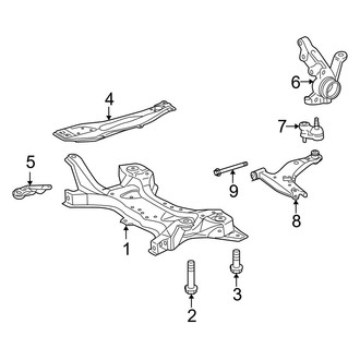 Toyota OE - Front Suspension - Suspension Components