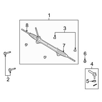 Toyota OE - Steering Gear & Linkage (AWD)