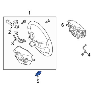 Toyota OE - Left Steering Wheel Plug