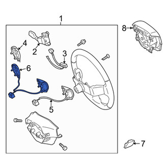 Toyota OE - Steering Wheel Radio Controls