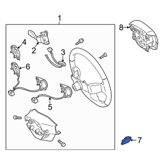 Toyota OE - Right Steering Wheel Plug