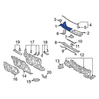 Toyota OE - Right Cowl Cover