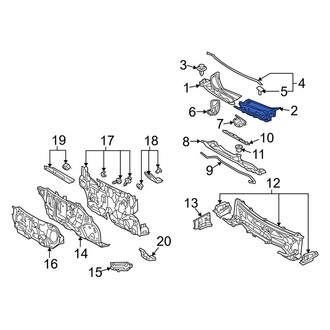 Toyota OE - Left Cowl Cover