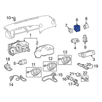 Toyota OE - Door Mirror Switch