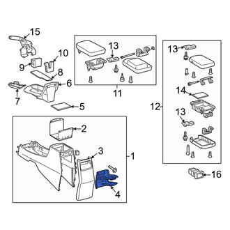 Toyota OE - Console Cup Holder