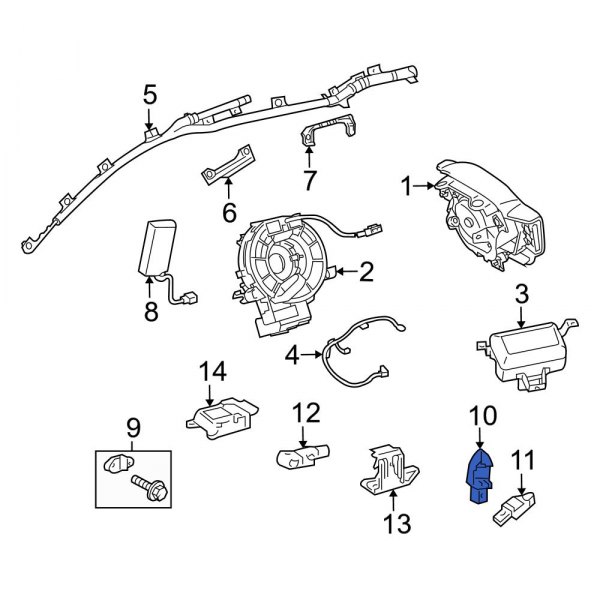 Air Bag Impact Sensor