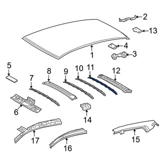 Toyota OE - Roof Bow