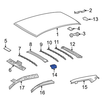 Toyota OE - Roof Panel Reinforcement