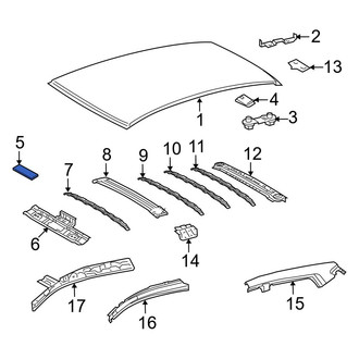 Toyota OE - Roof Panel Insulator