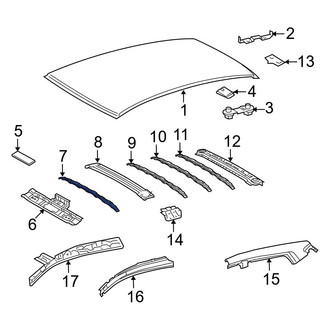 Toyota OE - Roof Bow