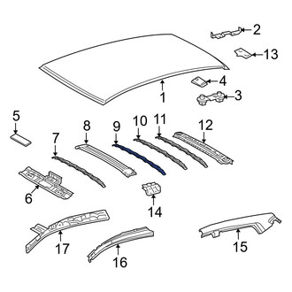 Toyota OE - Roof Bow
