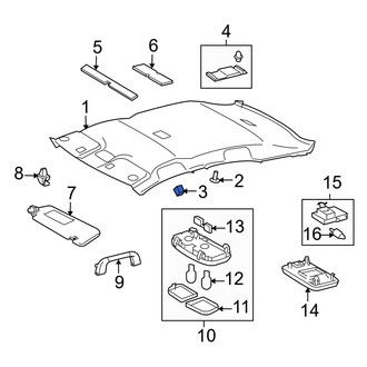 Toyota OE - Roof Insulator
