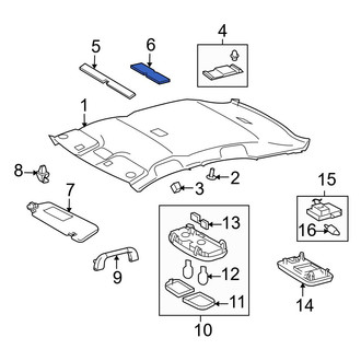 Toyota OE - Roof Insulator