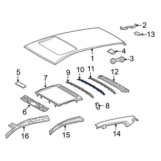 Toyota OE - Roof Bow