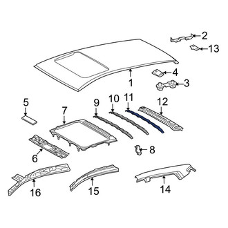 Toyota OE - Roof Bow