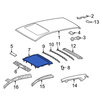 Toyota OE - Sunroof Reinforcement
