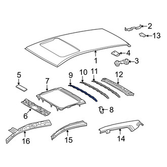 Toyota OE - Roof Bow
