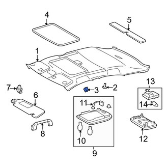 Toyota OE - Roof Insulator