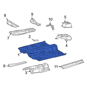 Toyota OE - Front Floor Pan