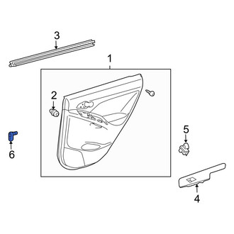 Toyota OE - Rear Door Jamb Switch