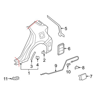 Toyota OE - Quarter Panel & Components