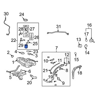 Toyota OE - Fuel Pump and Sender Assembly
