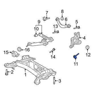 Toyota OE - Rear Lower Suspension Control Arm Bolt