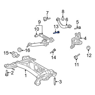 Toyota OE - Rear Lower Suspension Control Arm Bolt