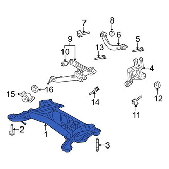 Toyota OE - Rear Suspension Subframe Crossmember
