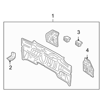 Toyota OE - Rear Body & Floor - Rear Body
