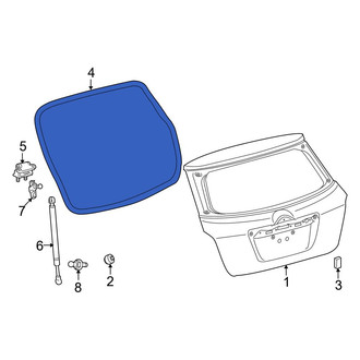 Toyota OE - Rear Hatch Seal